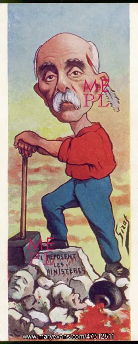 : CLEMENCEAU CARICATURE : CLEMENCEAU CARICATURE
