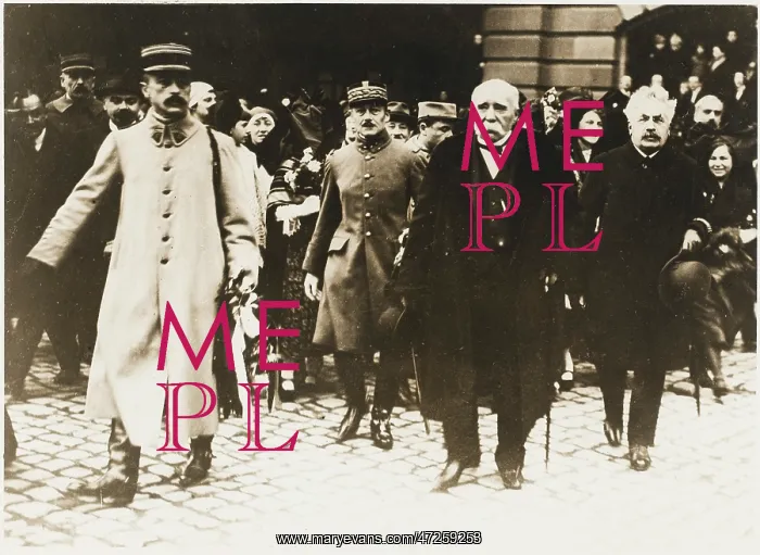 : CLEMENCEAU VISITS ALSACE : CLEMENCEAU VISITS ALSACE