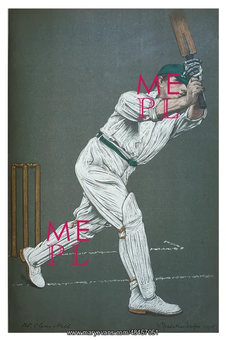 : CLEMENT HILL - CRICKETER : CLEMENT HILL - CRICKETER