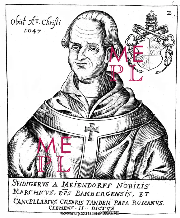 : Clement II (Suidger of Morsleben), + 9.10.1047 : Clement II (Suidger of Morsleben), + 9.10.1047