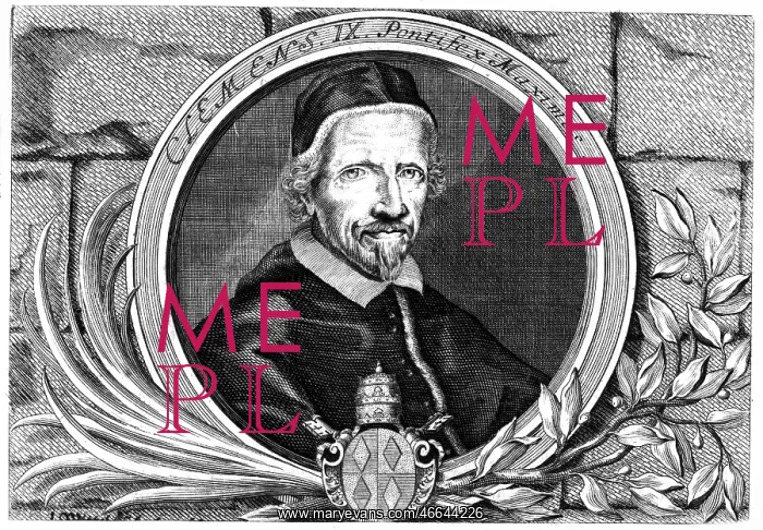 : Clement IX. (Giulio Rospigliosi), 28.1.1600 - : Clement IX. (Giulio Rospigliosi), 28.1.1600 -