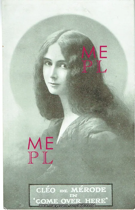 : Cleo de Merode in Come Over Here by Mizner and Pemberton : Cleo de Merode in Come Over Here by Mizner and Pemberton