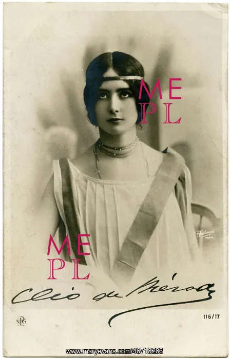 : Cleo de Merode - French Actress and Dancer : Cleo de Merode - French Actress and Dancer
