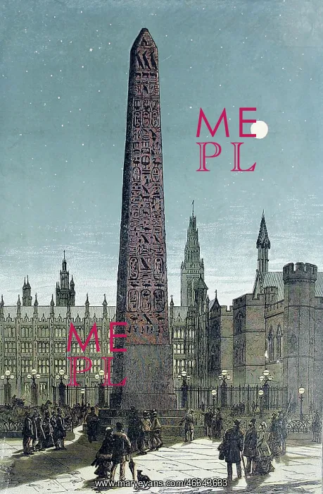 : Cleopatra's Needle, proposed position 1878 : Cleopatra's Needle, proposed position 1878