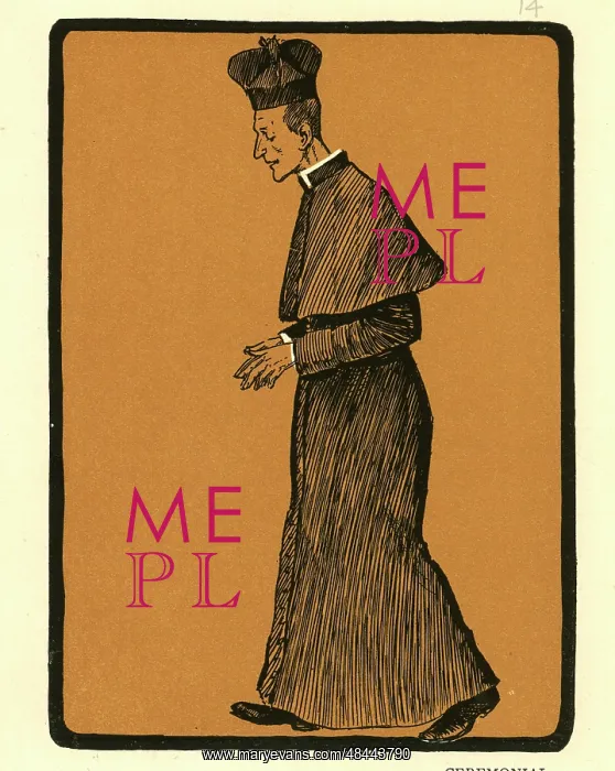  : Some Clerical Types by John Kendal, Ceremonial
