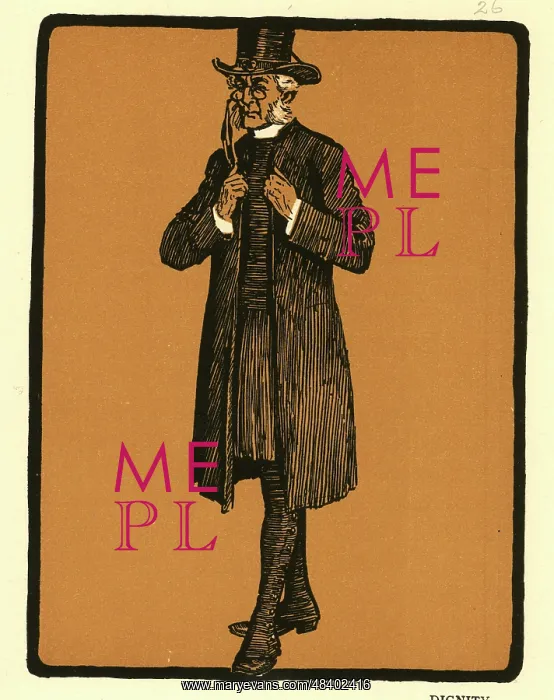  : Some Clerical Types by John Kendal, Dignity