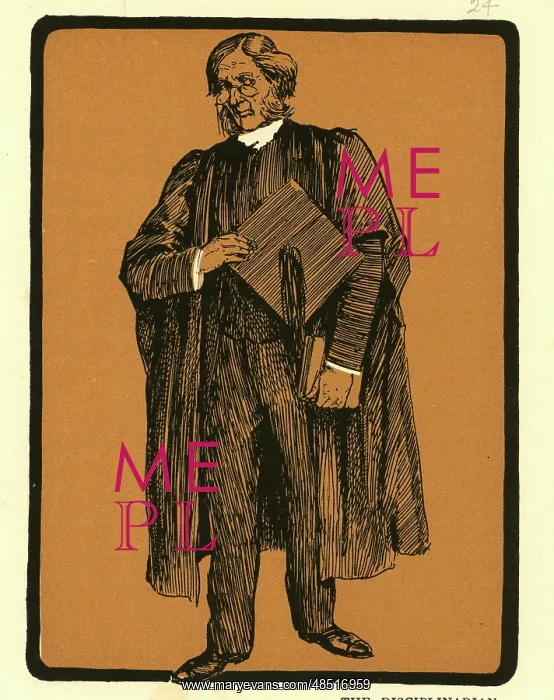  : Some Clerical Types by John Kendal, The Disciplinarian