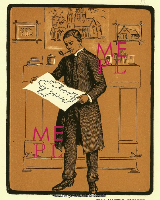  : Some Clerical Types by John Kendal, The Master Builder