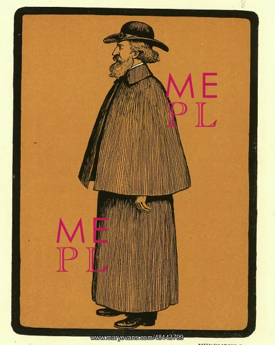  : Some Clerical Types by John Kendal, Nuremburg
