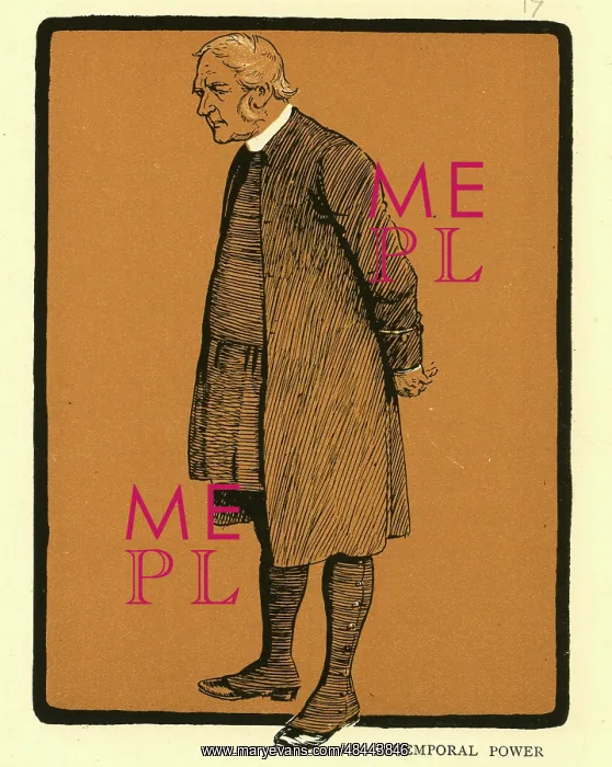  : Some Clerical Types by John Kendal, Temporal Power