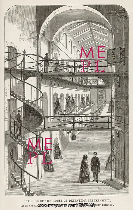 : CLERKENWELL PRISON 1862 : CLERKENWELL PRISON 1862