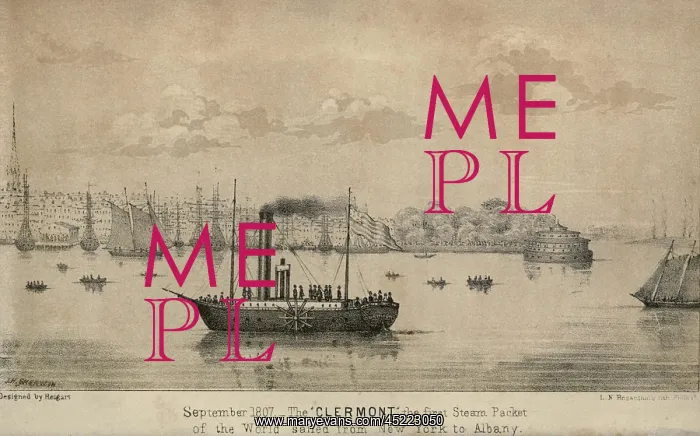: The CLERMONT Robert Fulton's first steamship ? : The CLERMONT Robert Fulton's first steamship ?