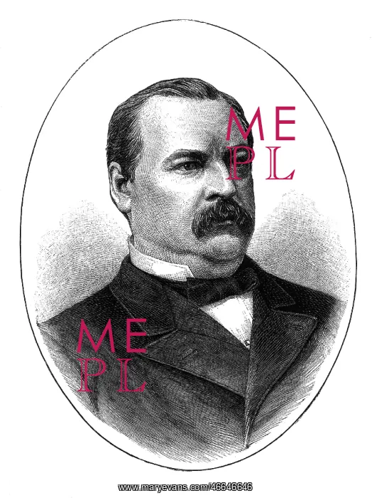 : Cleveland, Stephen Grover, 18.3.1837 - 24.6.1908 : Cleveland, Stephen Grover, 18.3.1837 - 24.6.1908
