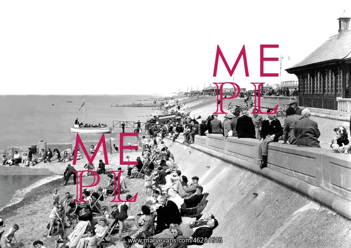  : Cleveleys, the Beach c1955