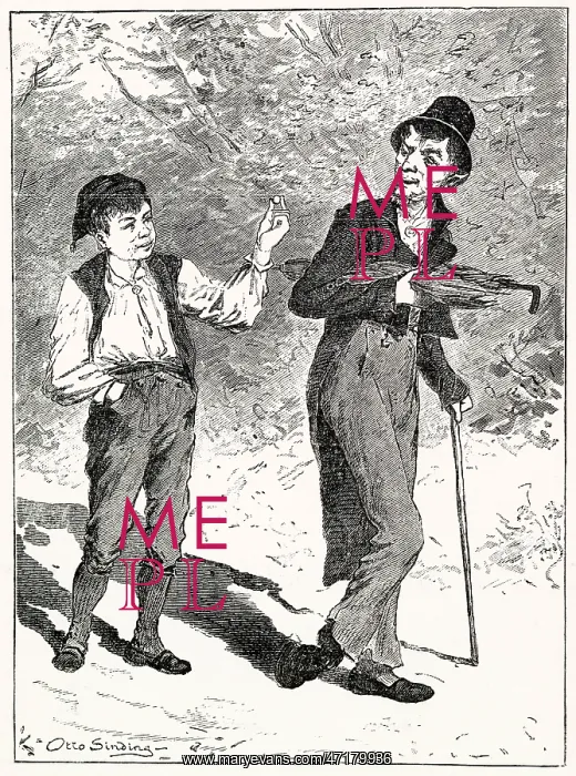 : Clever Norwegian boy tricks a devil : Clever Norwegian boy tricks a devil