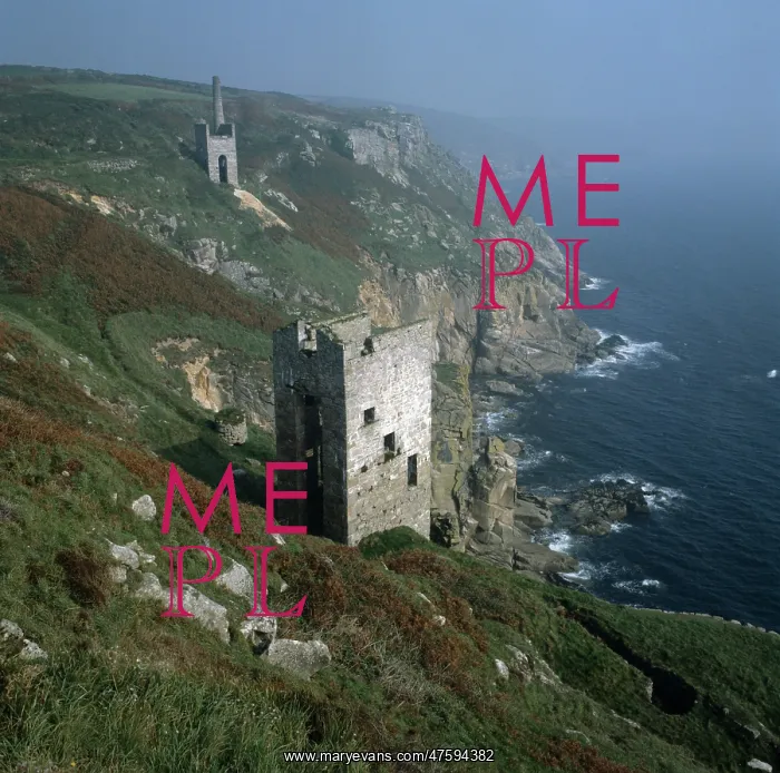 : The cliff edge engine houses of Wheal Trewavas : The cliff edge engine houses of Wheal Trewavas
