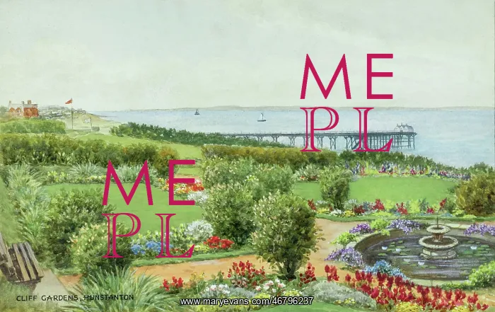 : Cliff Gardens, Hunstanton, Norfolk : Cliff Gardens, Hunstanton, Norfolk