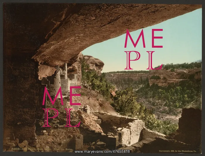 : Cliff Palace, Mesa Verde, from the ruins : Cliff Palace, Mesa Verde, from the ruins