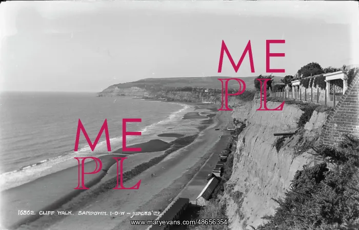 : Cliff Walk at Sandown : Cliff Walk at Sandown
