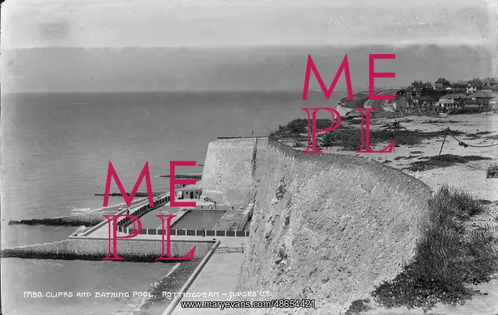  : Cliffs and Bathing Pool at Rottingdean
