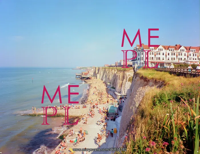 : The cliffs, Cliftonville : The cliffs, Cliftonville
