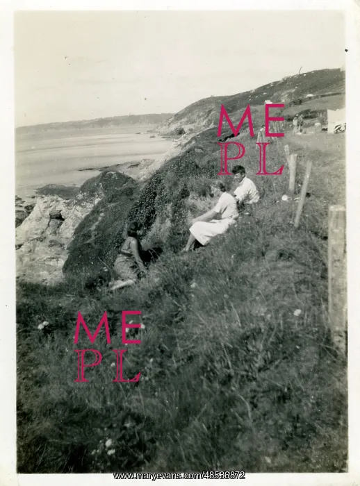: The Cliffs, Hemmick Beach, Cornwall : The Cliffs, Hemmick Beach, Cornwall
