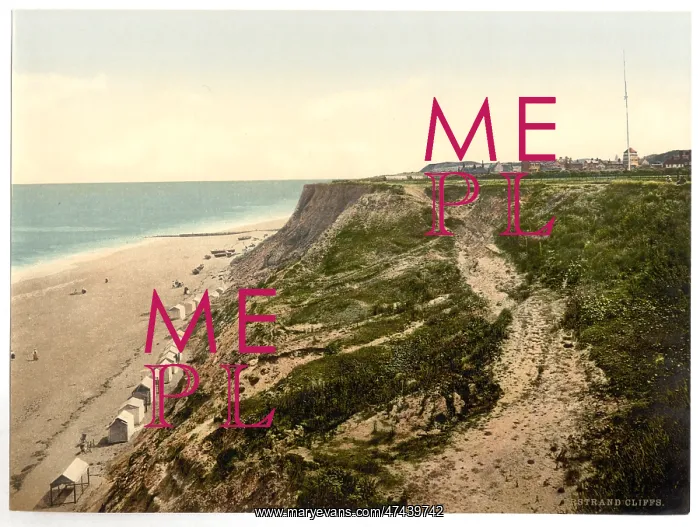 : Cliffs, Overstrand, England : Cliffs, Overstrand, England