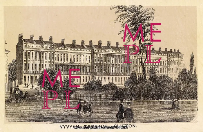: CLIFTON, BRISTOL C.1850 : CLIFTON, BRISTOL C.1850