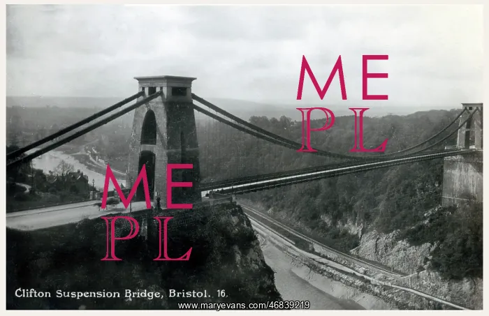 : The Clifton Suspension Bridge, Bristol : The Clifton Suspension Bridge, Bristol