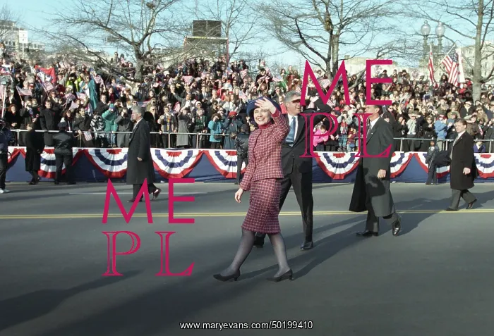 : Bill Clinton - Hillary Clinton - Presidential Inauguration