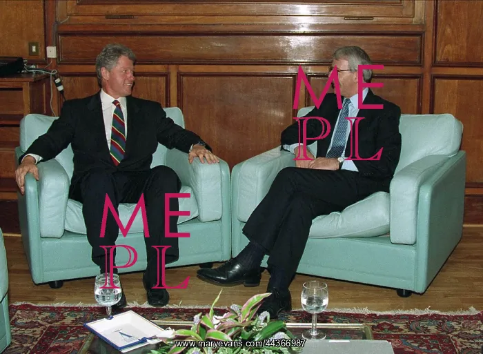 : Bill Clinton & John Major Bill Clinton & John Major : Bill Clinton & John Major Bill Clinton & John Major