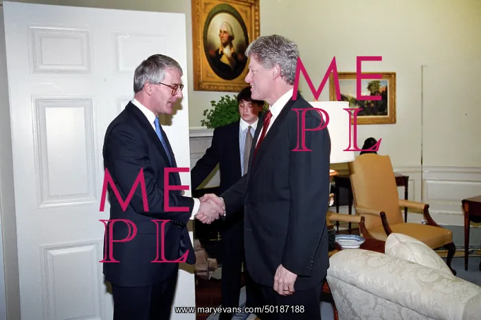 : Bill Clinton - John Major - Politics : Bill Clinton - John Major - Politics