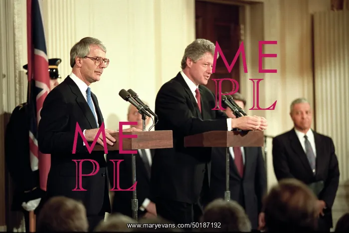 : Bill Clinton - John Major - Politics : Bill Clinton - John Major - Politics