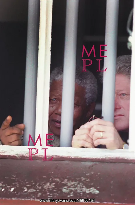 : Bill Clinton - Nelson Mandela - politics : Bill Clinton - Nelson Mandela - politics