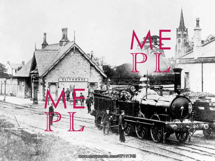  : Clitheroe Railway Station probably 1860s / 70s