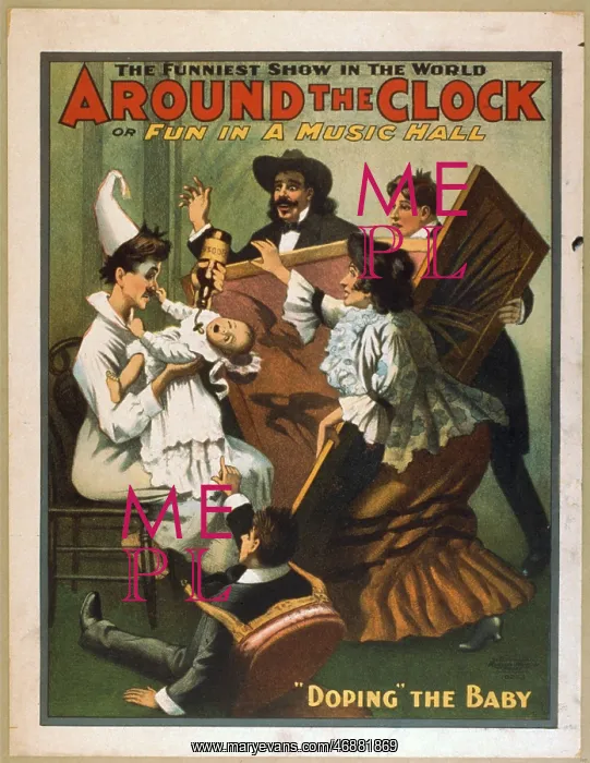 : Around the clock, or Fun in a music hall the funniest show i : Around the clock, or Fun in a music hall the funniest show i