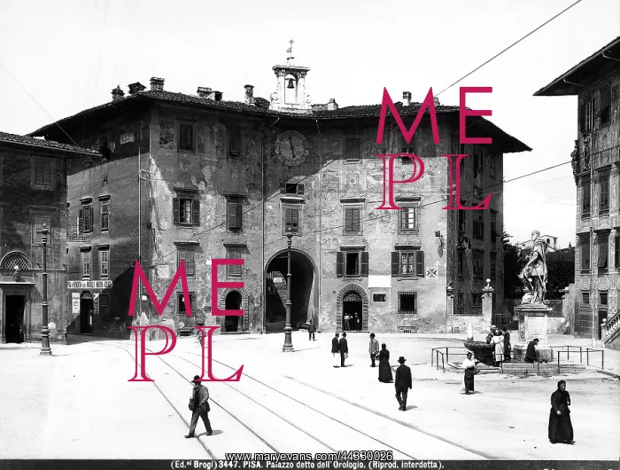 : Italy. The Clock Palace in Cavalieri Square in Pisa : Italy. The Clock Palace in Cavalieri Square in Pisa