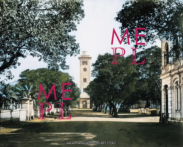 : Clock Tower, Colombo, Ceylon (Sri Lanka) : Clock Tower, Colombo, Ceylon (Sri Lanka)
