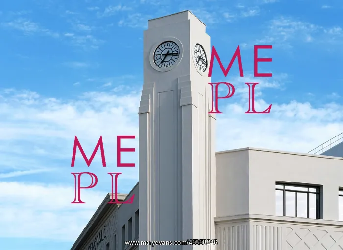 : Clock tower, Le Castel Heritage, Marseilles : Clock tower, Le Castel Heritage, Marseilles