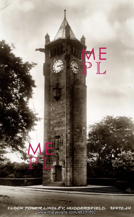 : Clock Tower, Lindley, Yorkshire : Clock Tower, Lindley, Yorkshire