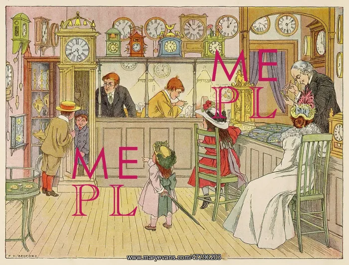 : Clockmakers Shop - 1899 : Clockmakers Shop - 1899