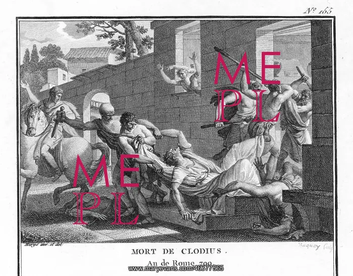 : CLODIUS ASSASSINATED : CLODIUS ASSASSINATED