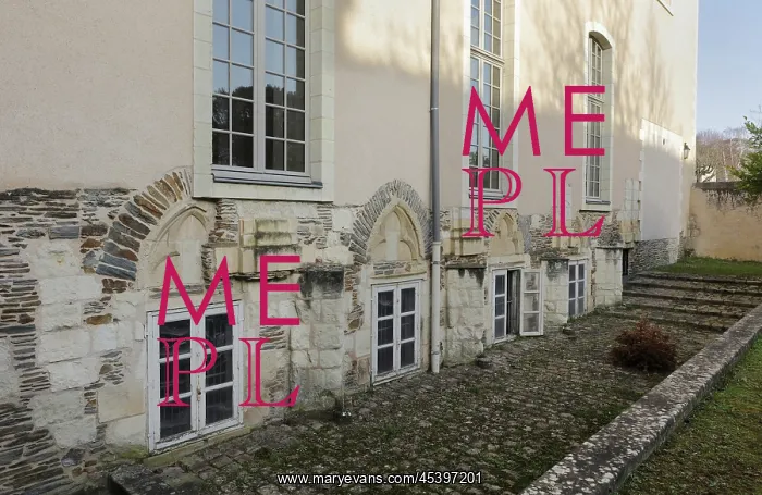  : Cloister, Abbaye Saint Nicolas, Angers, Maine-et-Loire