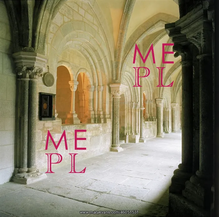 : Cloister in the Cisterciane monastery : Cloister in the Cisterciane monastery