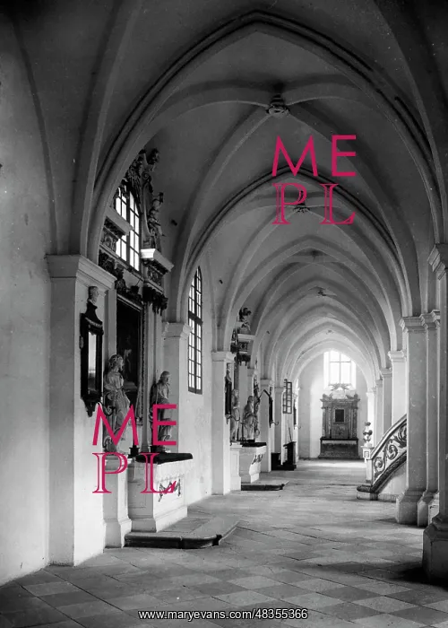 : Cloister in the Paradise Monastery, 1938 : Cloister in the Paradise Monastery, 1938
