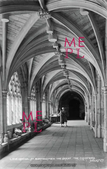 : The Cloisters of St. Bartholomew the Great : The Cloisters of St. Bartholomew the Great