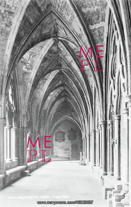 : Cloisters of Westminster Abbey : Cloisters of Westminster Abbey