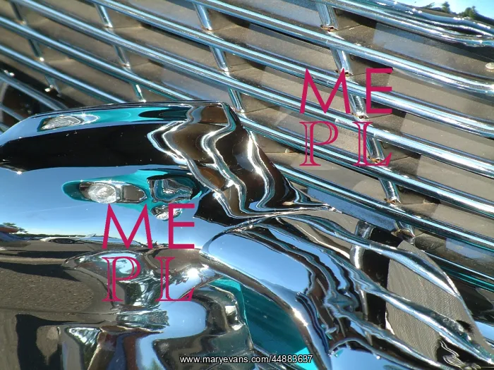  : Close Up Of 1956 Belair Chrome
