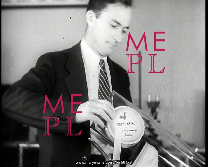 : Close Up of a British Man Inserting A Pathe : Close Up of a British Man Inserting A Pathe