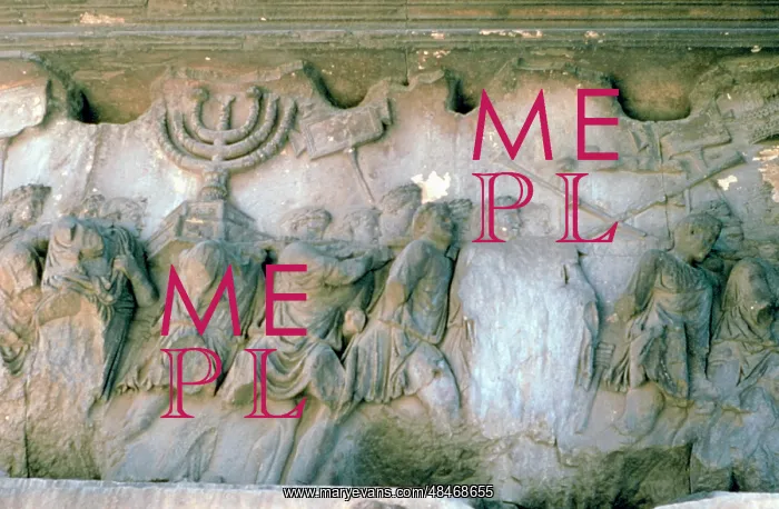 : Close up of relief showing spoils from the Siege : Close up of relief showing spoils from the Siege